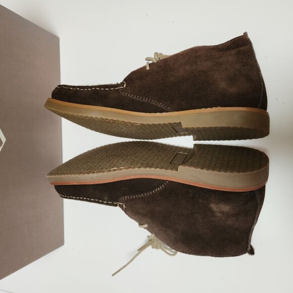 Joseph Abboud Mens Brown Suede Chukka Boots DISPLAY Size 9D With Box main image 3